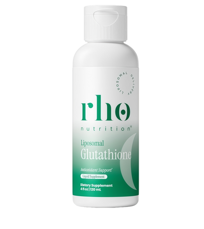 Rho Nutrition Liposomal Glutathione - Ultra High Absorption Liquid Glutathione Supplement - Supports Natural Detoxification, Immune System, Skin Health, Mental Clarity & Overall