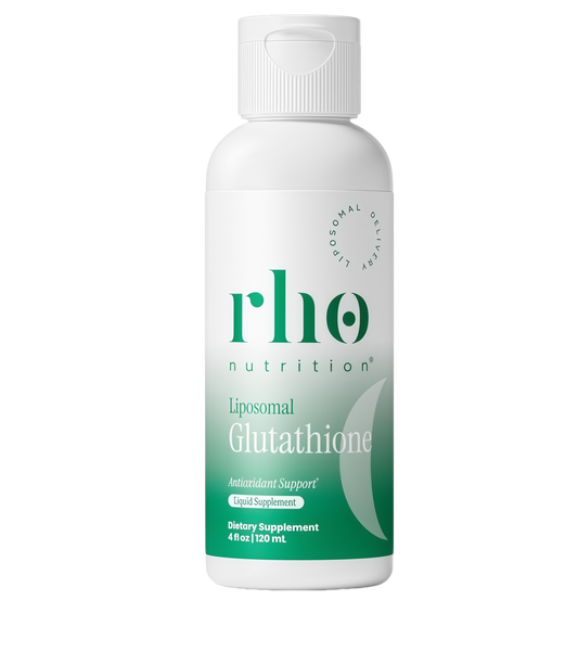 Rho Nutrition Liposomal Glutathione - Ultra High Absorption Liquid Glutathione Supplement - Supports Natural Detoxification, Immune System, Skin Health, Mental Clarity & Overall
